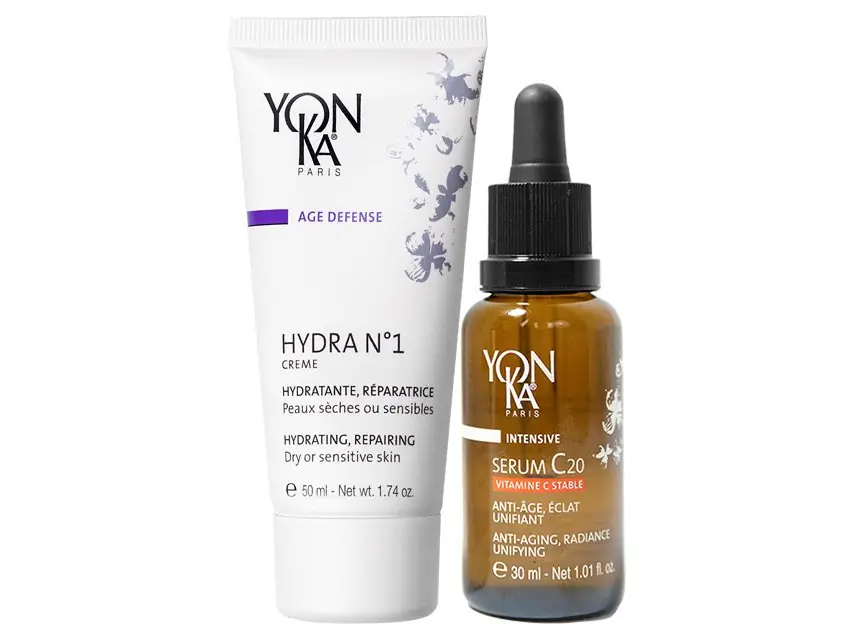 Yon-Ka Paris Hydrating Hyaluronic Acid & Brightening Vitamin C Set