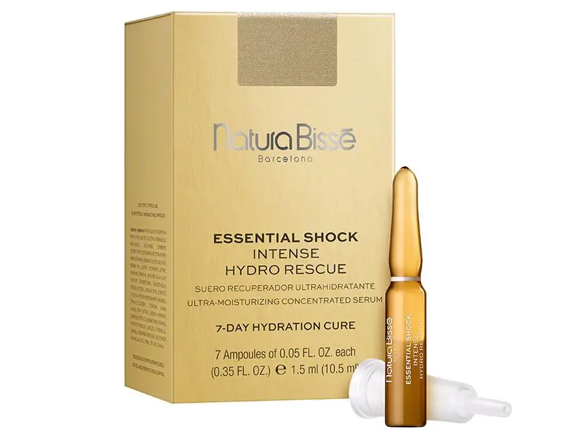 Natura Bisse Essential Shock Intense Hydro-Rescue Concentrated Serum 7 Ampoules x 0.05 fl oz