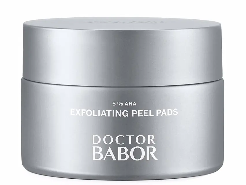 DOCTOR BABOR 5% AHA Exfoliating Peel Pads (formerly known as DOCTOR BABOR Refine RX AHA Peel Pads) 40 Pads