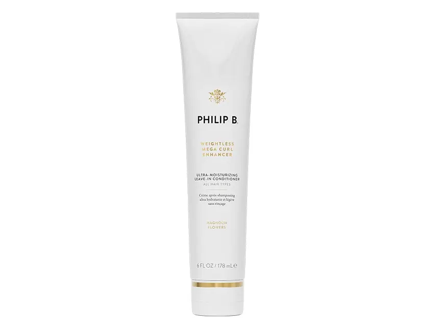 Philip B. Weightless Mega Curl Enhancer Ultra Moisturizing Leave-In Conditioner 6.0 fl oz