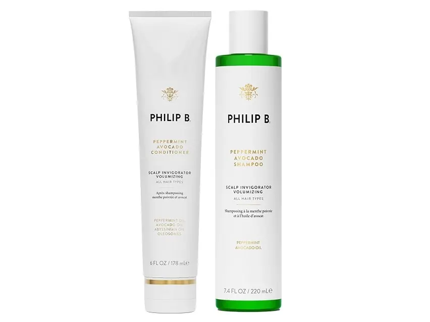Philip B. Peppermint Avocado Shampoo & Conditioner Duo