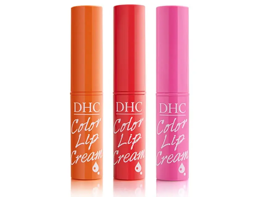 DHC Color Lip Cream Moisturizing Balm Set