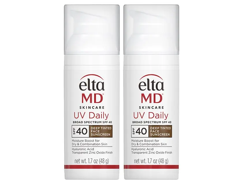 EltaMD UV Daily Deep Tinted Broad Spectrum SPF 40 Sunscreen Duo - EltaMD Skin Care