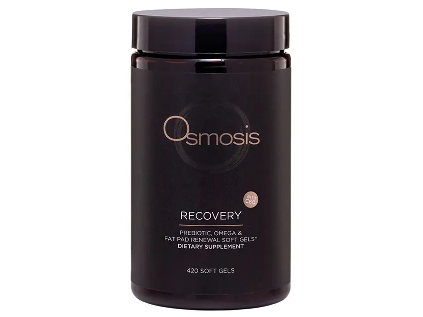 Osmosis Skincare Recovery Prebiotic, Omega & Fat Pad Renewal Supplement - Soft Gels 420 Capsules