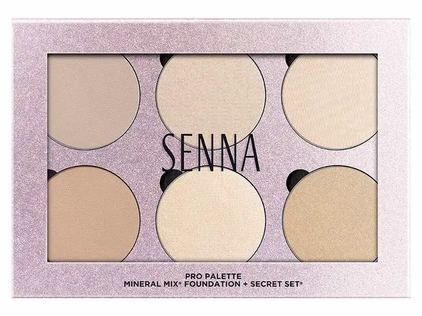 SENNA Pro Mineral Mix Foundation Palette - SENNA Cosmetics