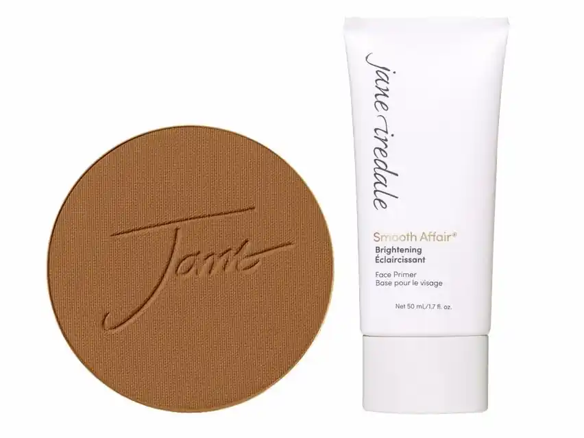 jane iredale PurePressed Base Mineral Foundation & Smooth Affair Brightening Face Primer