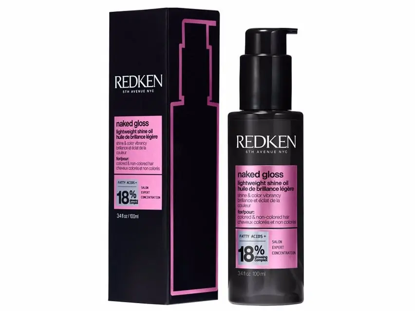 Redken Naked Gloss Lightweight Shine Oil 3.4 fl oz