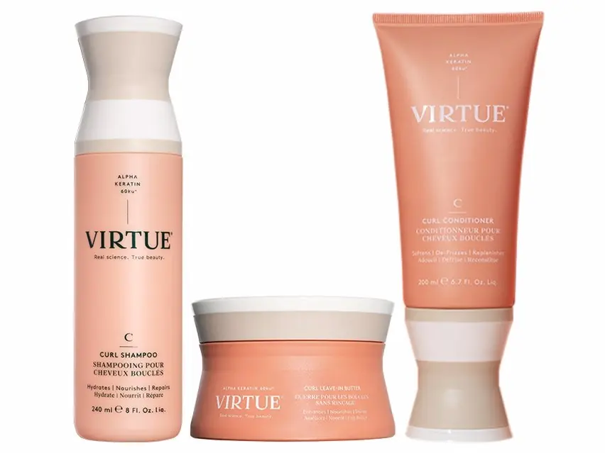 VIRTUE Curl Cleanse & Hydrate Regimen - VIRTUE®