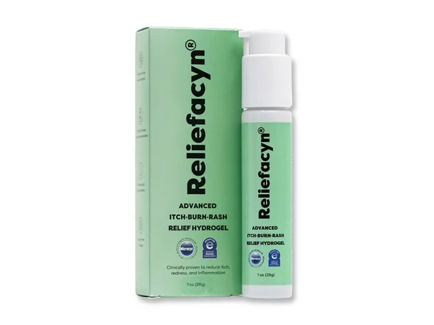 Reliefacyn Advanced Itch-Burn-Rash-Pain Relief Hydrogel 1.0 fl oz