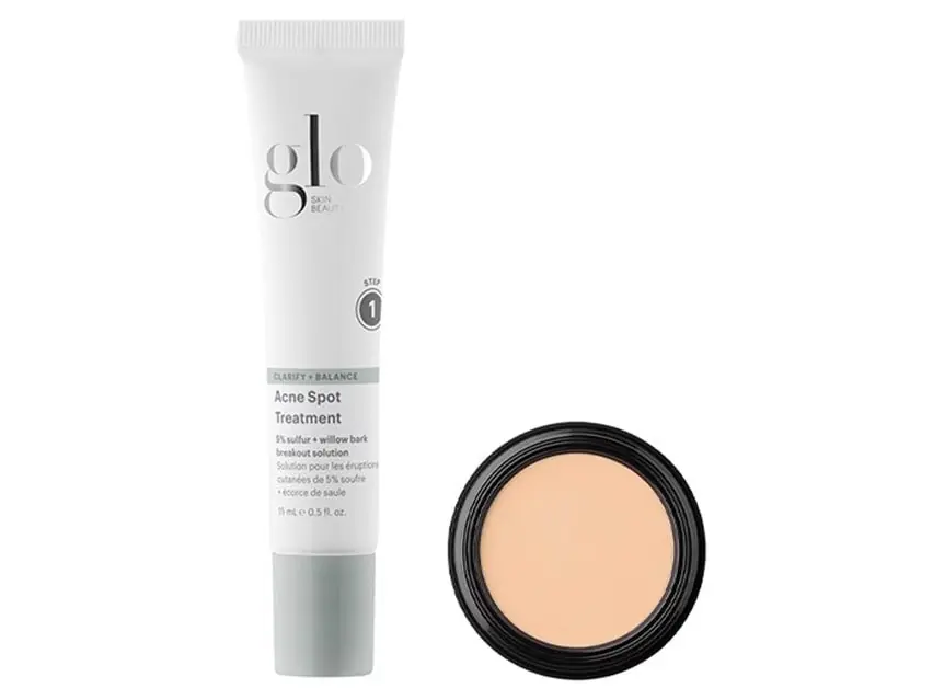 Glo Skin Beauty Acne Spot Treatment & Oil Free Camouflage Duo