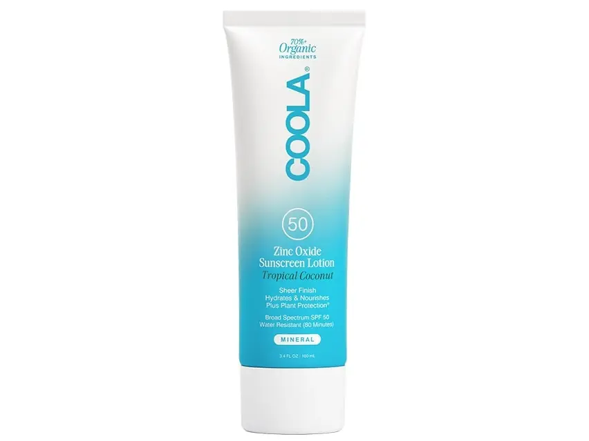 COOLA Zinc Oxide Sunscreen Lotion SPF 30 - Tropical Coconut 3.4 fl oz