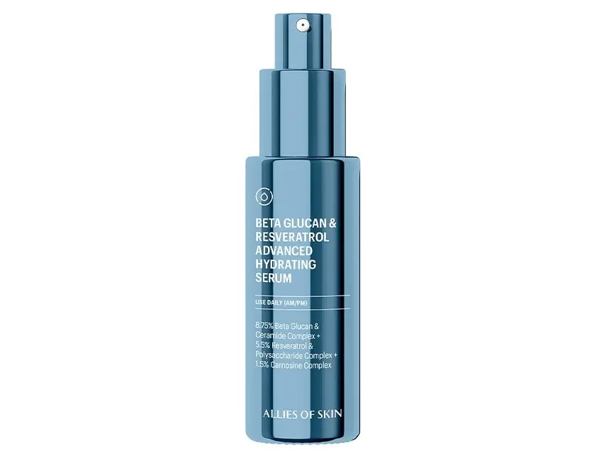 Allies of Skin Beta Glucan & Resveratrol Advanced Hydrating Serum 1.0 fl oz