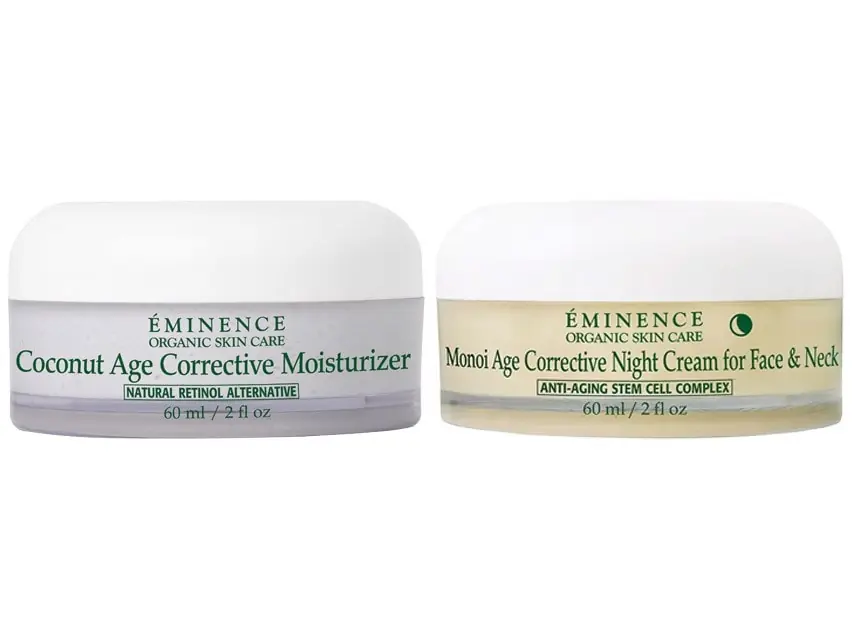 Eminence Organics Coconut Age & Monoi Age Corrective Moisturizer Duo
