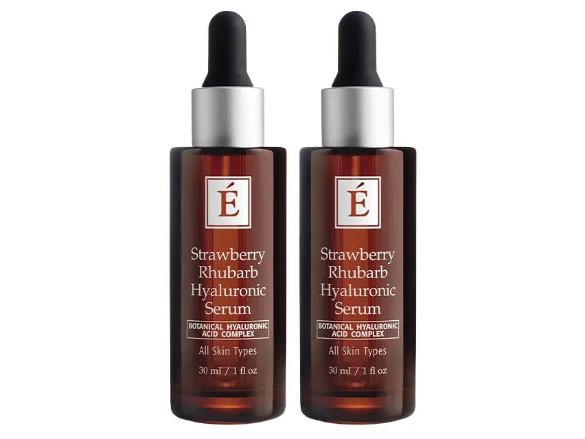 Eminence Organics Strawberry Rhubarb Hyaluronic Serum Duo