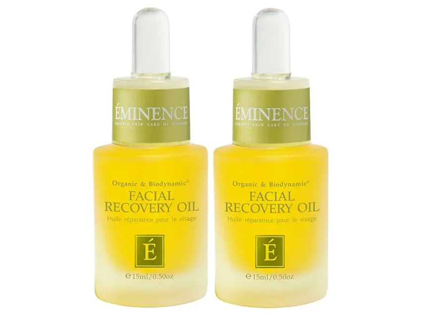 Eminence Organics Facial Recovery Oil Duo