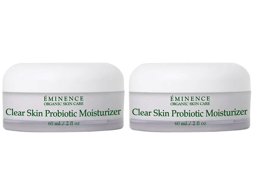 Eminence Organics Clear Skin Probiotic Moisturizer Duo