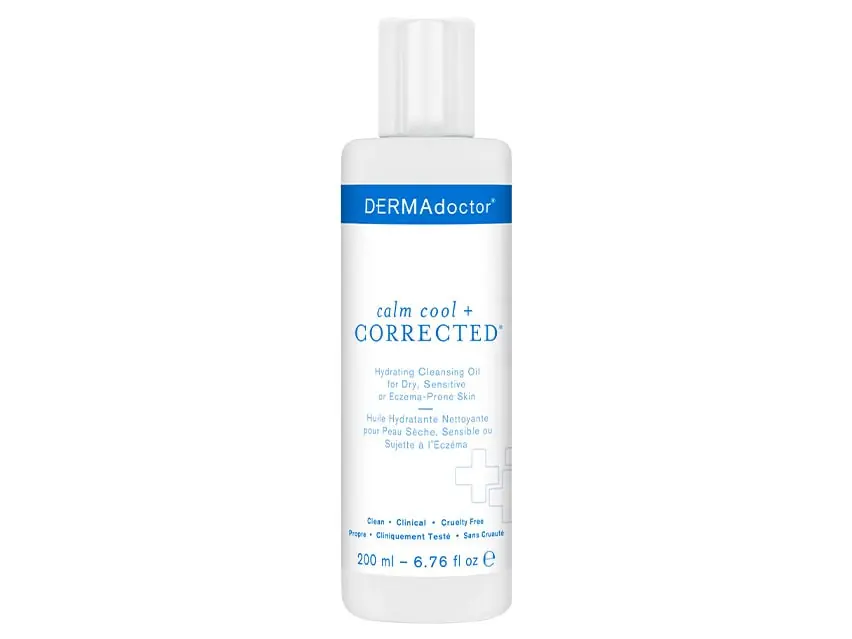 DERMAdoctor Calm Cool + Corrected Hydrating Cleansing Oil 6.76 fl oz