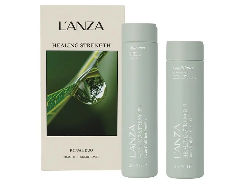 L'ANZA Healing Strength Shampoo & Conditioner Duo - Limited Edition 2-Piece Set
