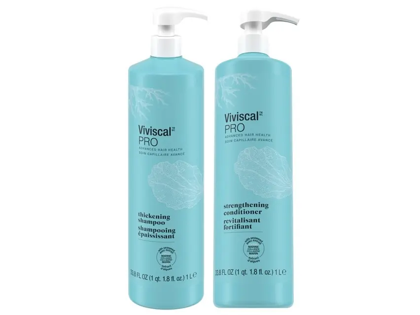 Viviscal PRO Thickening Shampoo & Strengthening Conditioner Liter Duo