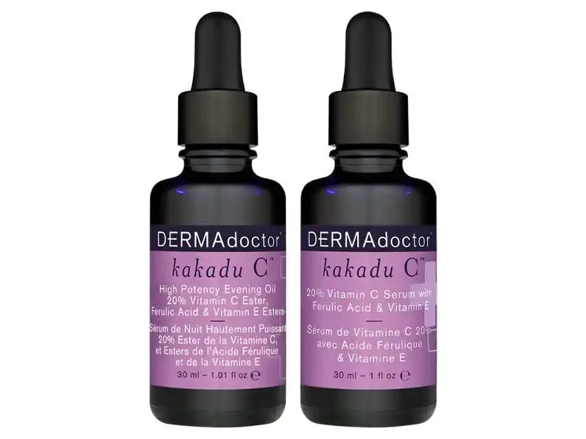 DERMAdoctor Kakadu C Day & Night Brightening Duo