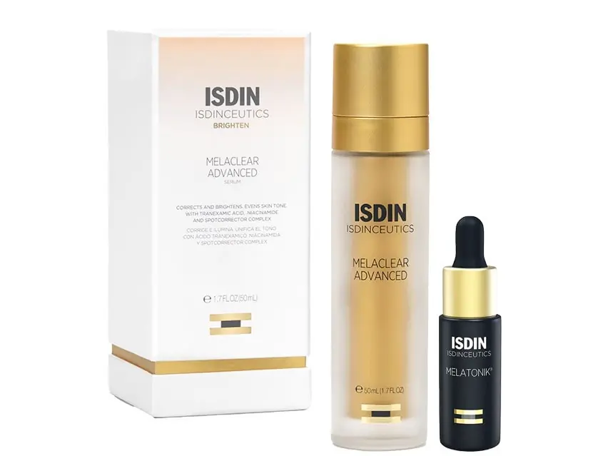 ISDIN Isdinceutics Melaclear Advanced Dark Spot Serum & Melatonik Night Serum Duo