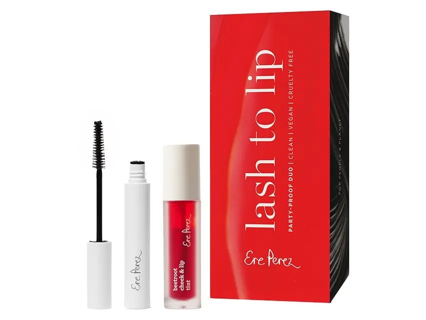 Ere Perez Lash to Lip Party Proof Duo - Limited Edition 2-Piece Set