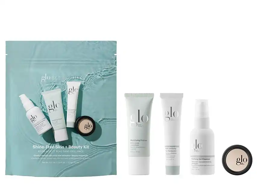 Glo Skin Beauty Shine Free Skin + Beauty Kit - Limited Edition 4-piece kit
