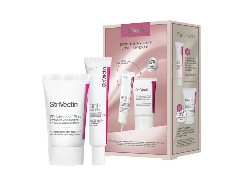 StriVectin Smooth & Hydrate Kit with SD Advanced PLUS Intensive Moisturizer - Limited Edition 2-Piece Set