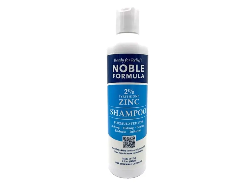 Noble Formula Shampoo with 2% ZnP 8 fl oz