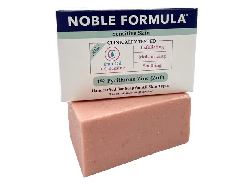 Noble Formula Emu Oil + Calamine Bar Soap with 1% ZnP