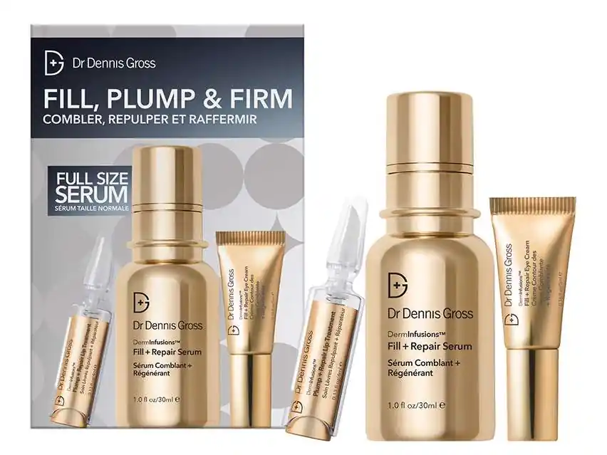 Dr. Dennis Gross Skincare Fill, Plump & Firm DermInfusions Gift Set - Limited Edition 3-Piece Set