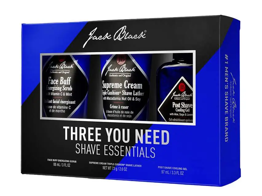 Jack Black Three You Need Shave Essentials 3-Piece Set