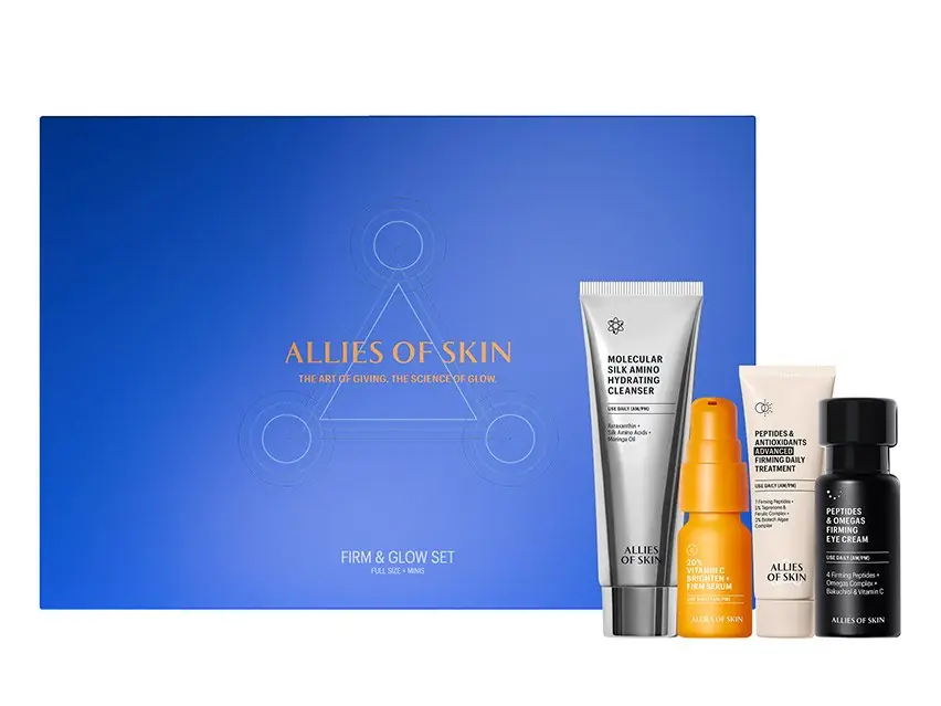Allies of Skin Firm & Glow Set - Limited Edition 4-Piece Set