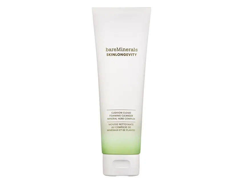 bareMinerals Skinlongevity Cushion Cloud Foaming Cleanser 4.05 fl oz