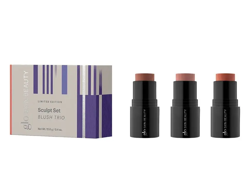 Glo Skin Beauty Sculpt Set Blush Trio - Limited Edition 3-Piece Set