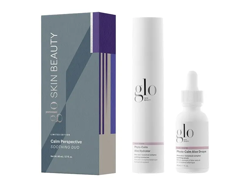 Glo Skin Beauty Calm Perspective Soothing Duo - Limited Edition 2-Piece Set