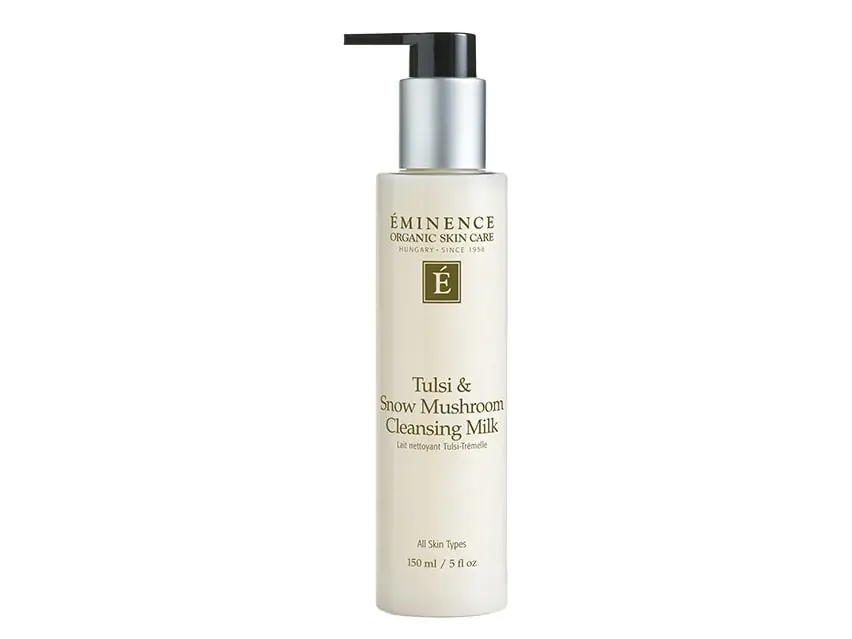 Eminence Organics Tulsi & Snow Mushroom Cleansing Milk 5.0 fl oz