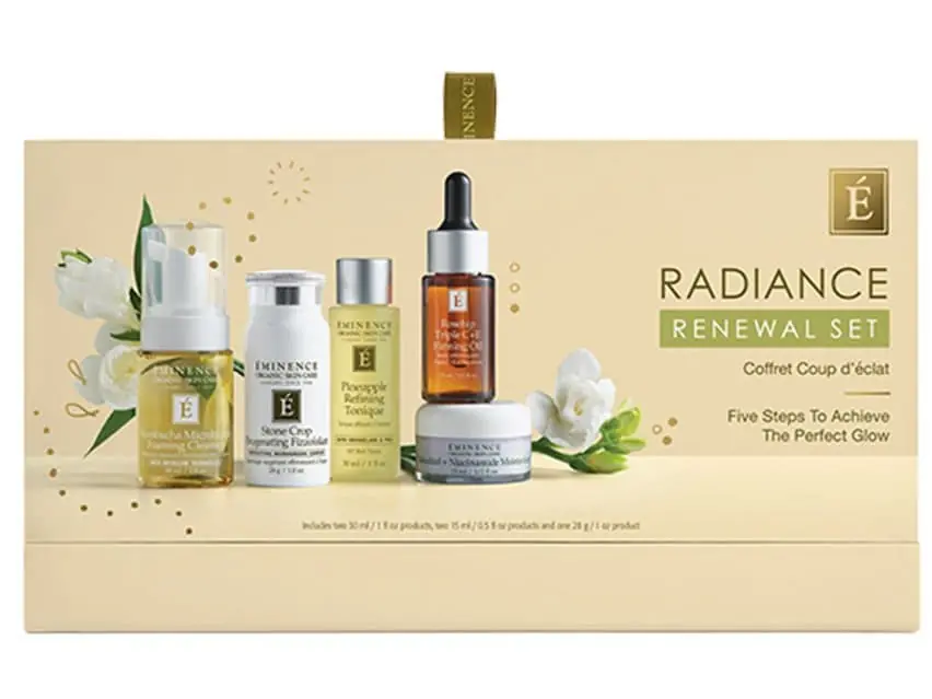 Eminence Organics Radiance Renewal Set 5-Piece Set
