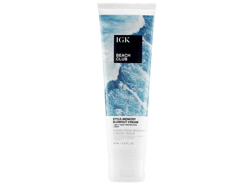 IGK Beach Club Style-Memory Blowout Cream 4.5 fl oz