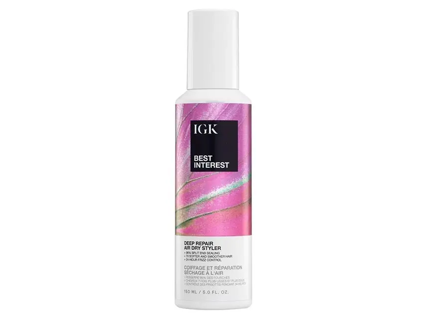 IGK Best Interest Deep Repair Air Dry Styler 5.0 fl oz