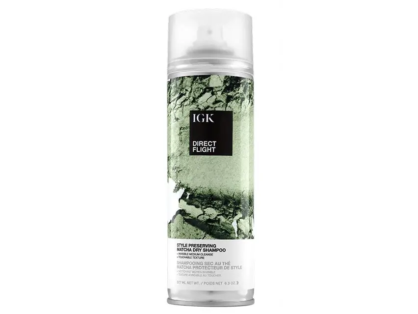 IGK Direct Flight Style Preserving Matcha Dry Shampoo 6.3 oz