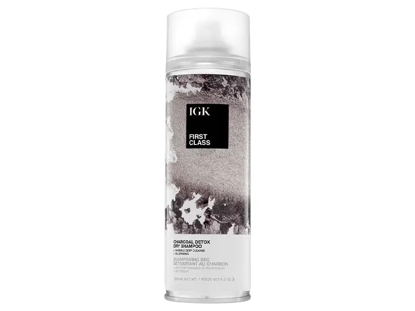 IGK Hair First Class Charcoal Detox Dry Shampoo 6.3 oz