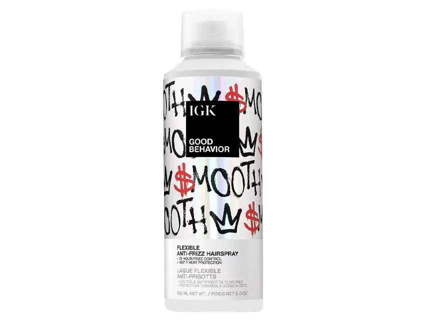 IGK Good Behavior Flexible Anti-Frizz Hairspray 5.0 oz