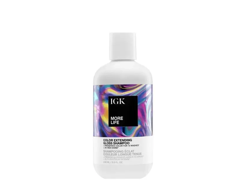 IGK More Life Color Extending Gloss Shampoo 8.0 fl oz