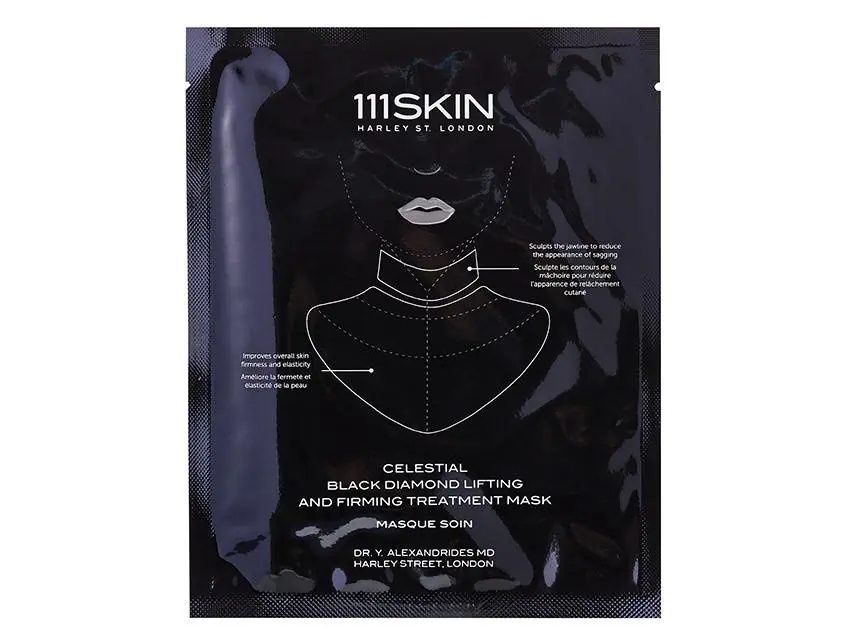 111SKIN Black Diamond Lifting & Firming Neck Mask 5 Masks