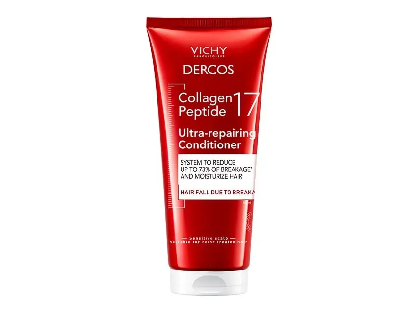 Vichy Dercos Collagen Peptide 17 Ultra-Repairing Conditioner 6.76 fl oz