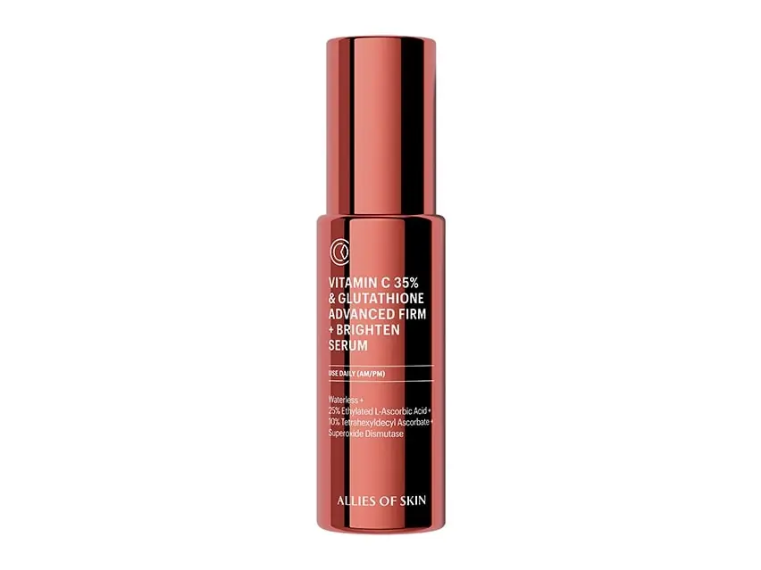 Allies of Skin Vitamin C 35% & Glutathione Advanced Firm & Brighten Serum 1 fl oz
