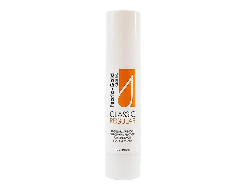 Psoria-Gold CLASSIC Regular Curcumin Spray Gel 1.7 fl oz