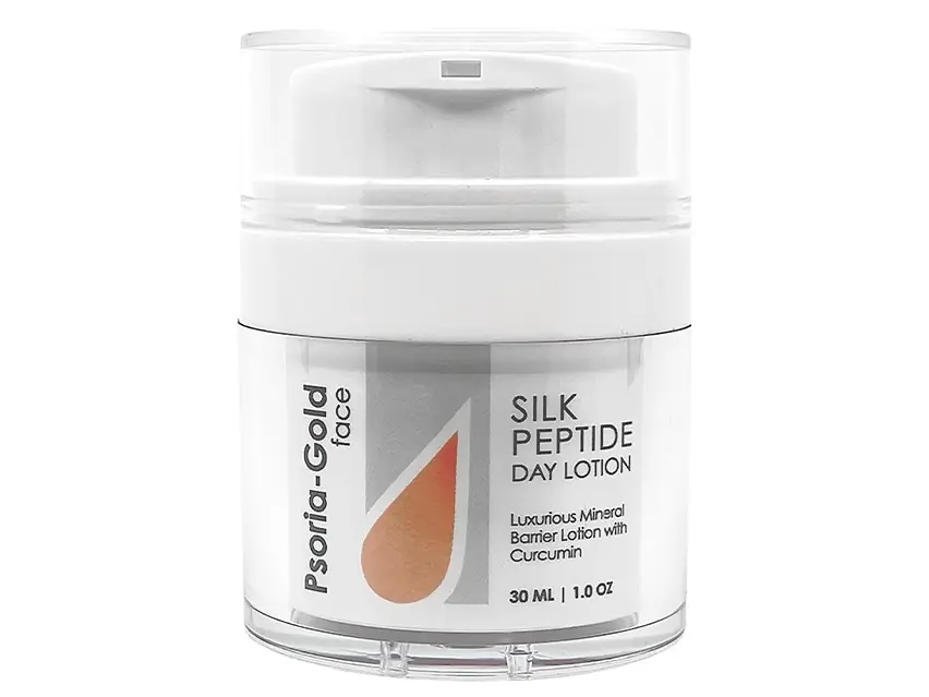 Psoria-Gold FACE Silk Peptide Day Lotion 1 fl oz