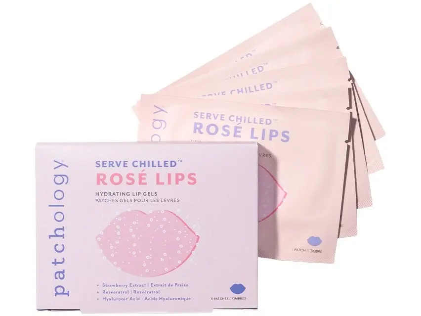 patchology Serve Chilled Rosé Lip Gel 5 Pack